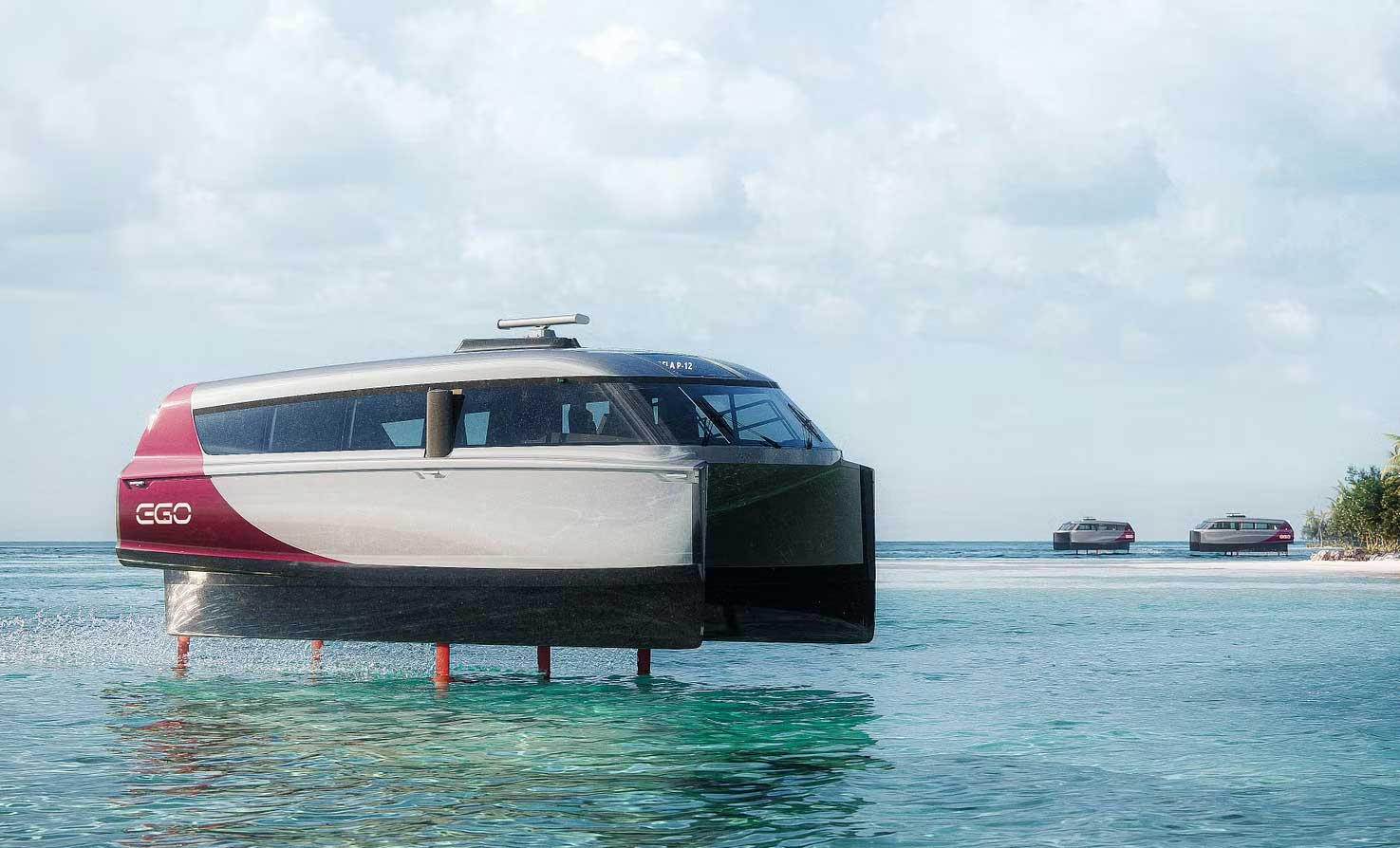 Avec ses ferries volants, Candela lectrise les Maldives