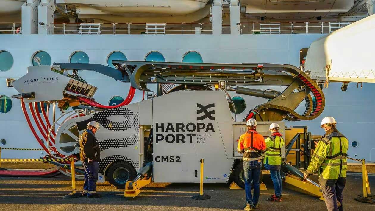 Haropa Port accélère l’électrification de ses quais avec le soutien de l’Europe