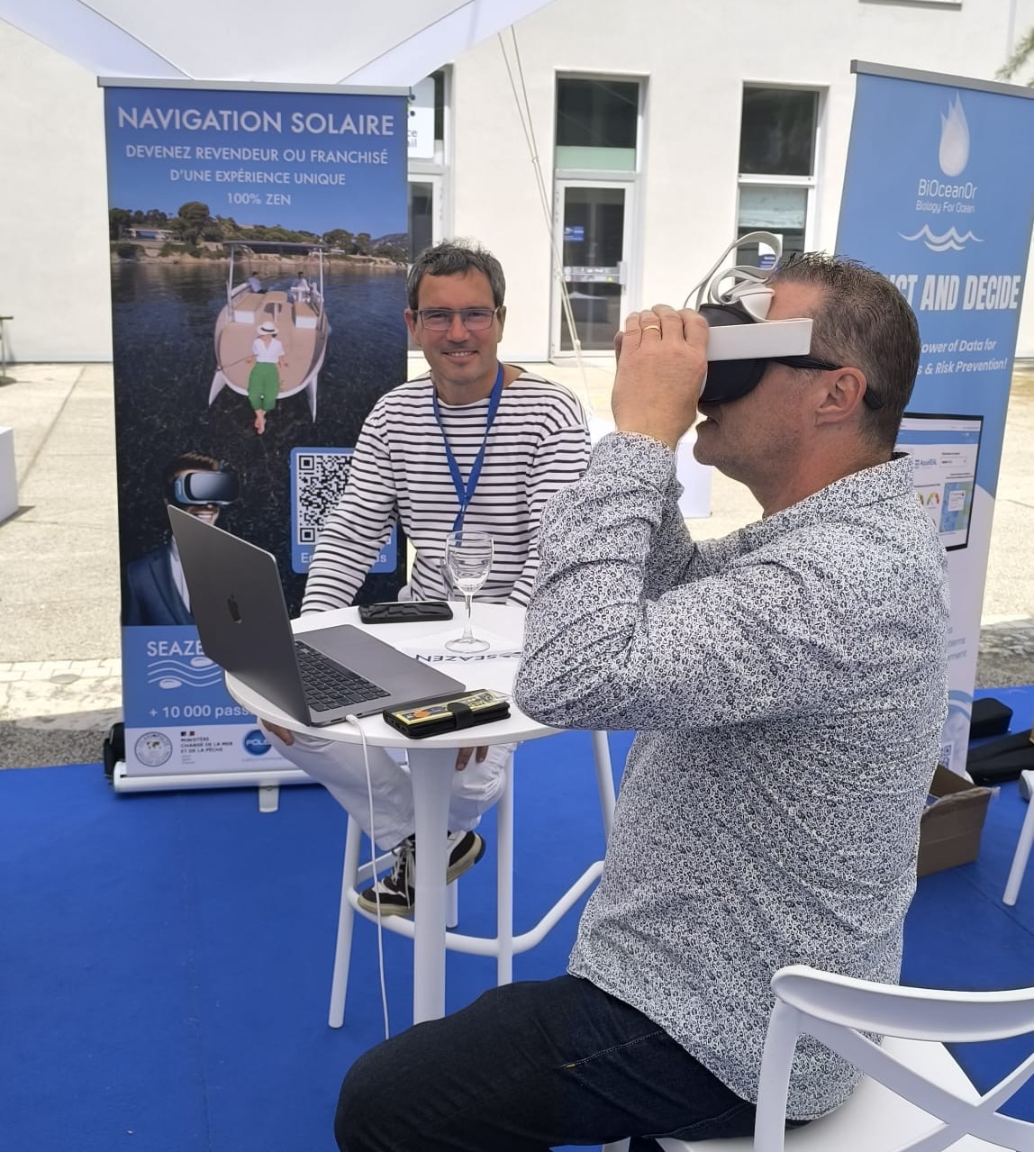 ​Quel est l�int�r�t des vid�o 360 avec casques VR pour un stand AFBE / Nice Boating Tomorrow ? 