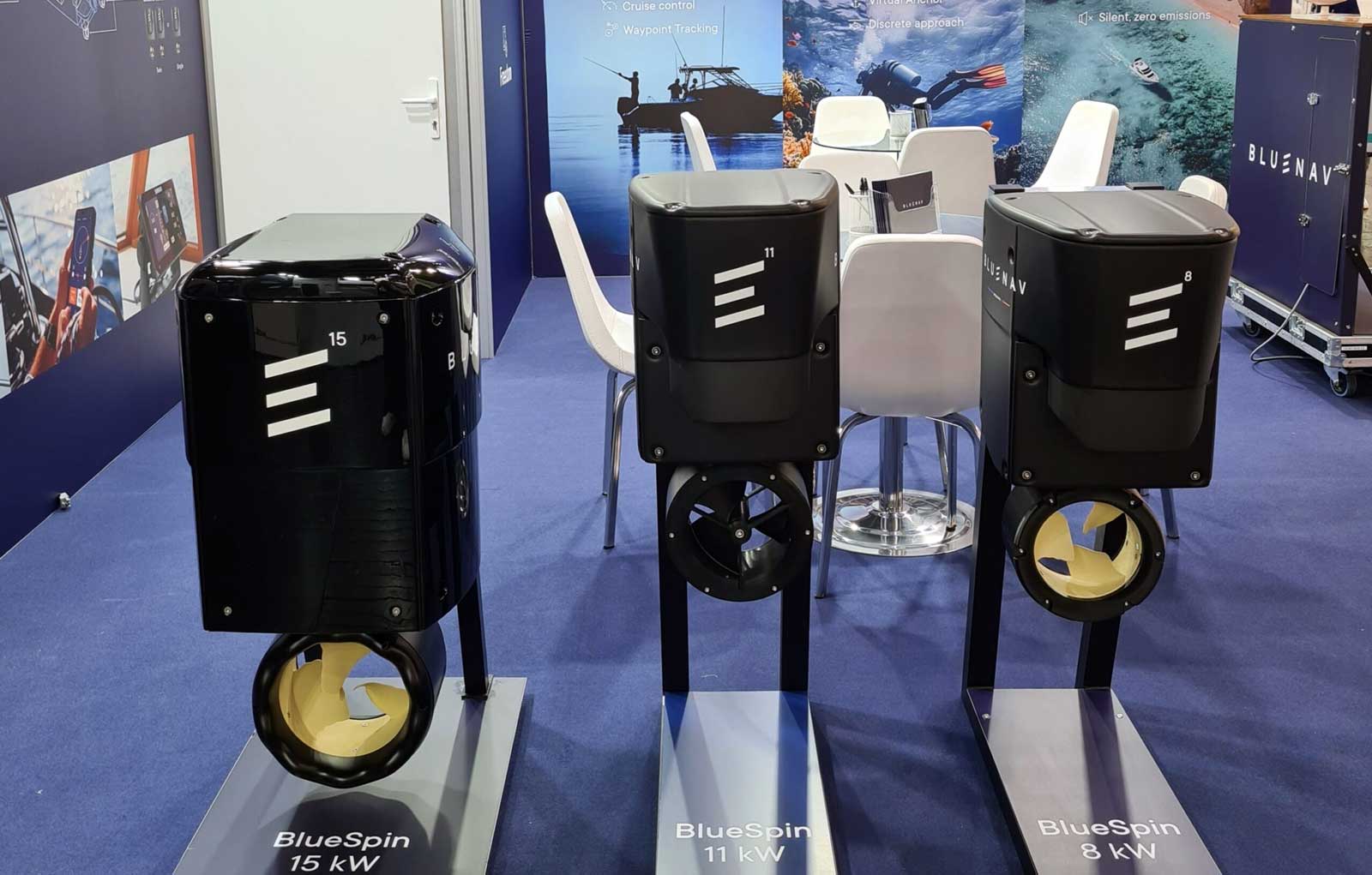 BlueNav dévoile un nouveau moteur électrique 11 kW à turbine intégrée