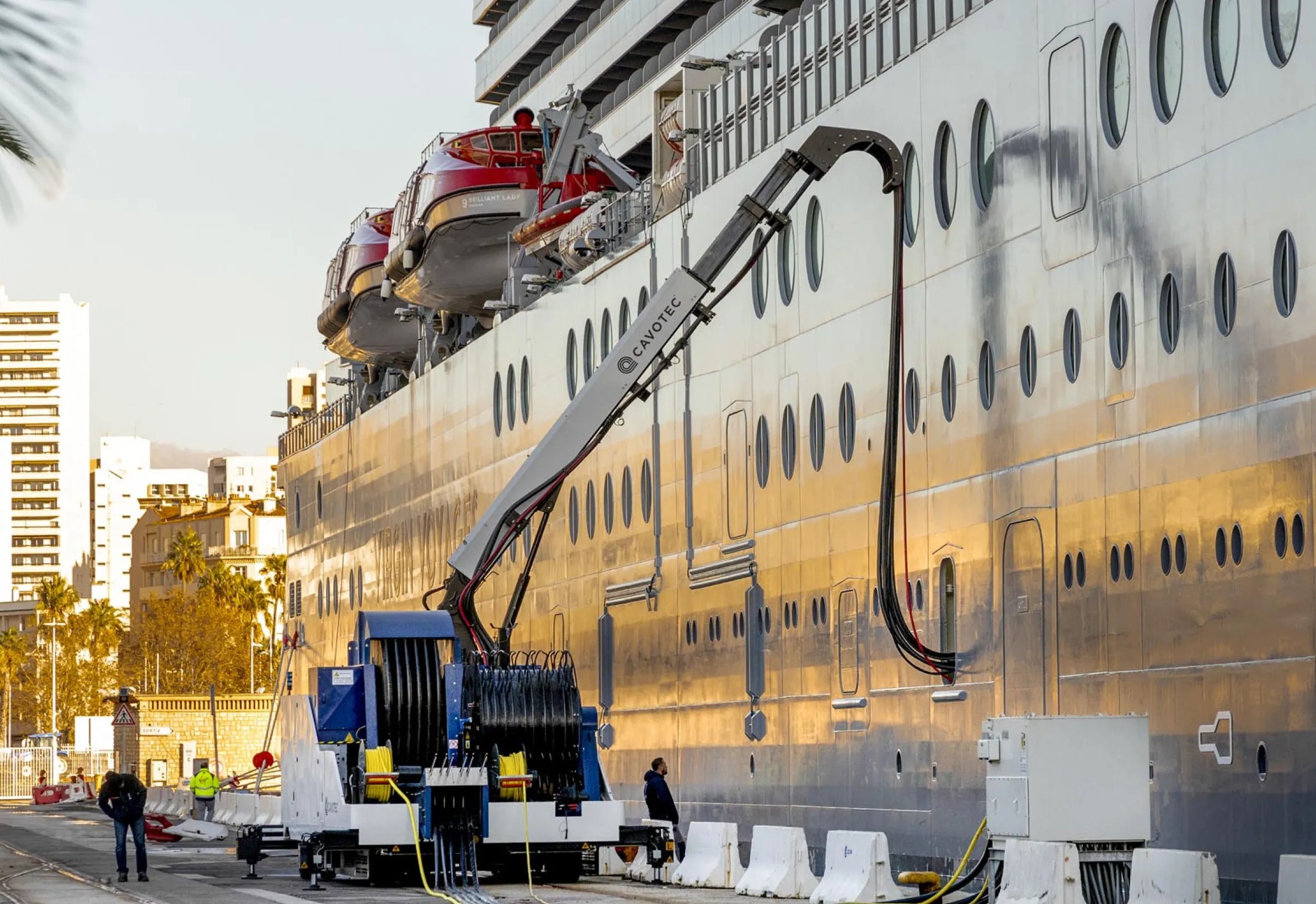 Le Port de Marseille acc�l�re sur l��lectrification � quai des navires de croisi�re