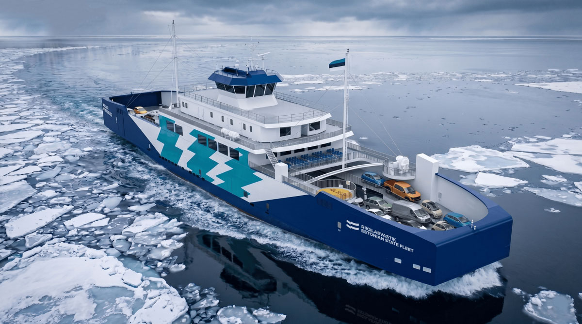 L�Estonie commande son premier ferry �lectrique pour naviguer dans les glaces de la mer Baltique
