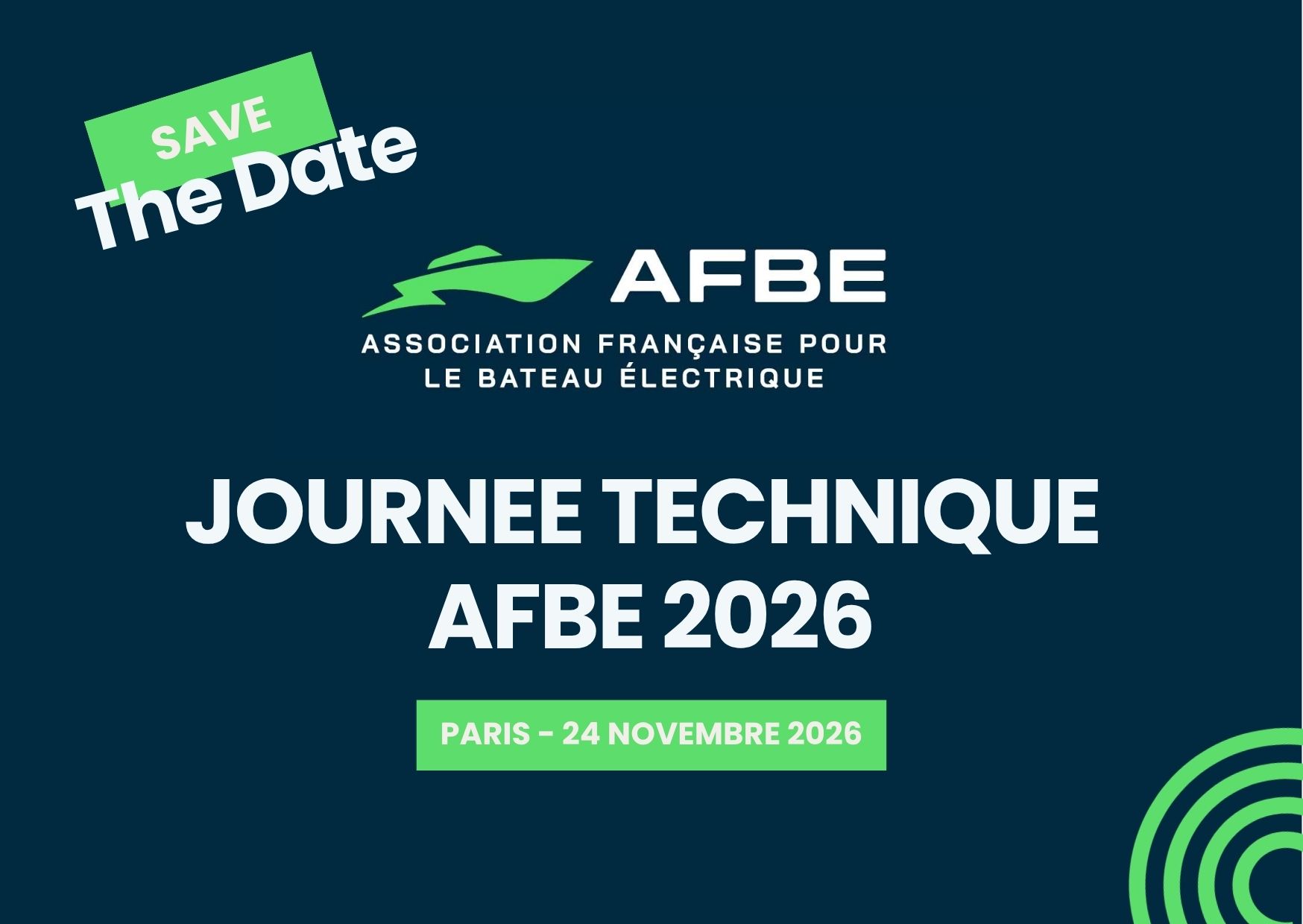 Journ�e Technique AFBE 2026 : rendez-vous le 24 novembre � Paris