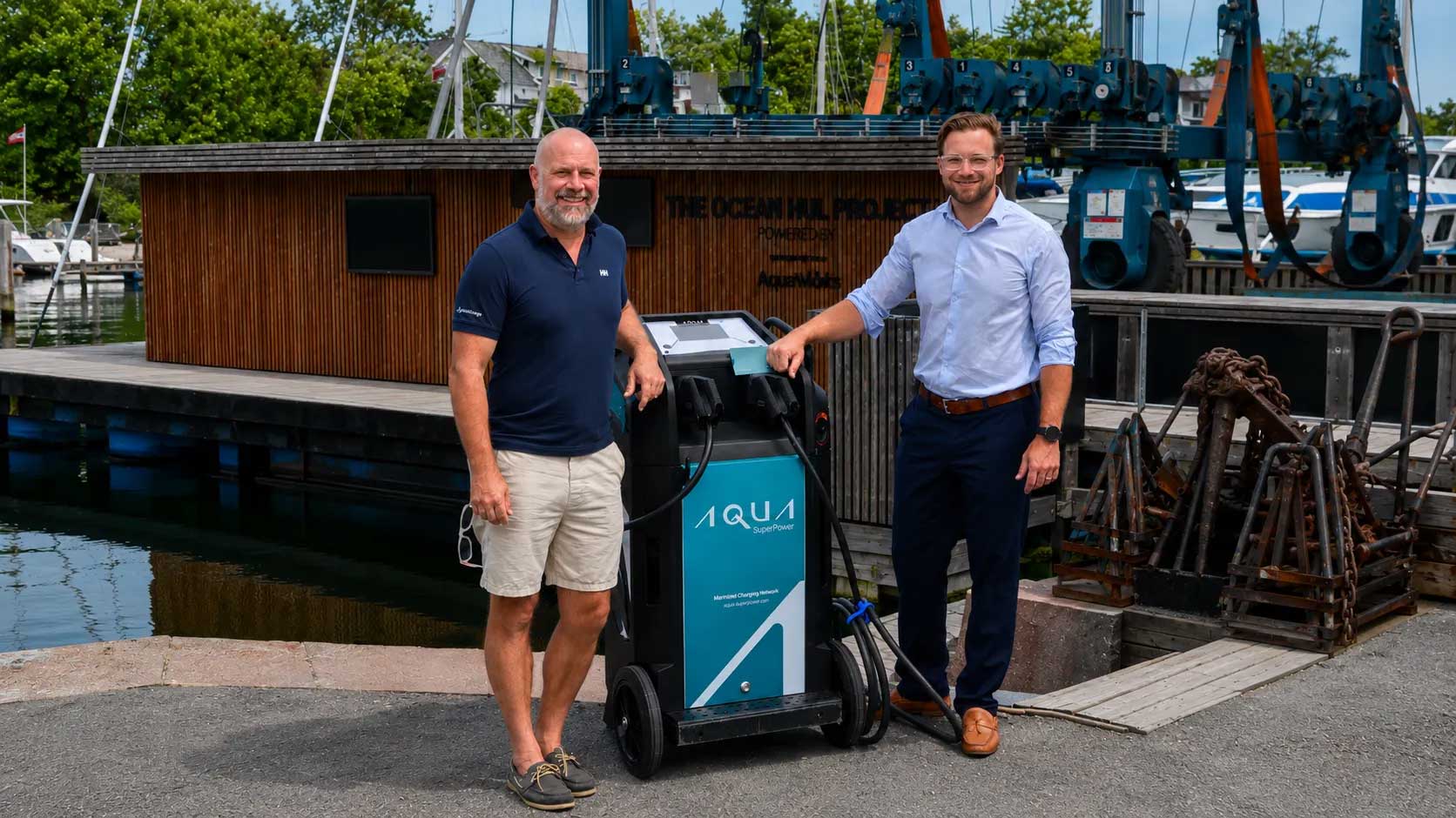 Ferries �lectriques urbains : Aqua superPower s�associe � Hyke pour int�grer navires et recharge
