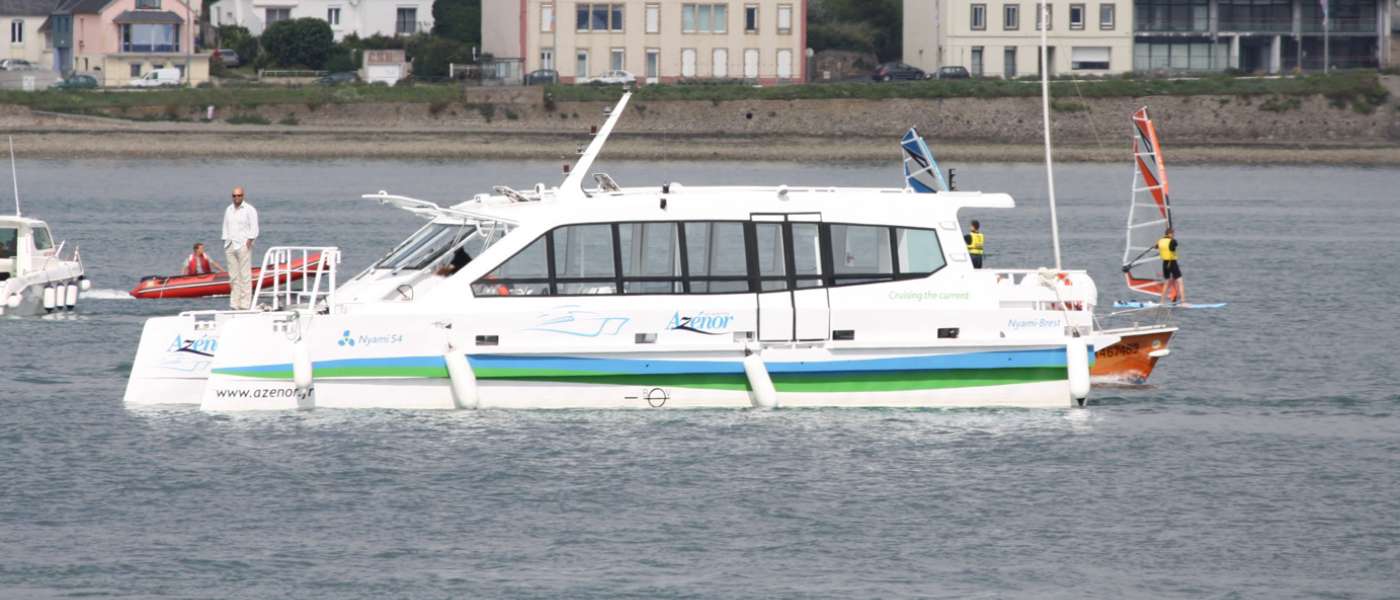 SWITCH sauve un catamaran �lectrique de la casse pour en faire un banc d’essai � Baden